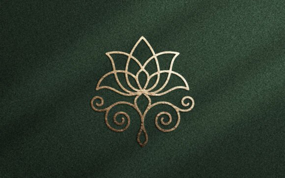 Elegant Luxury Floral Ornamental Logo Template