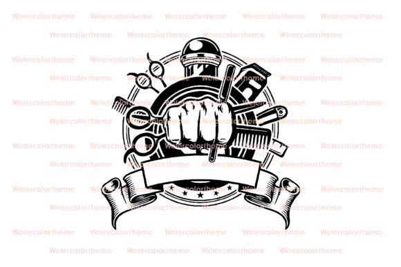 Elevate Your Brand with a Pro Barber Shop SVG