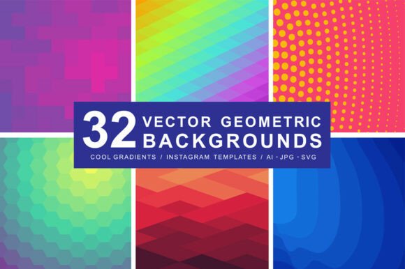 Elevate Your Brand with Trendy Geometric Patterns