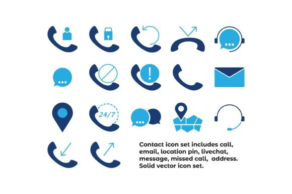 Elevating User Experience: The Essential Role of Professional Contact and Customer Support Icon Sets