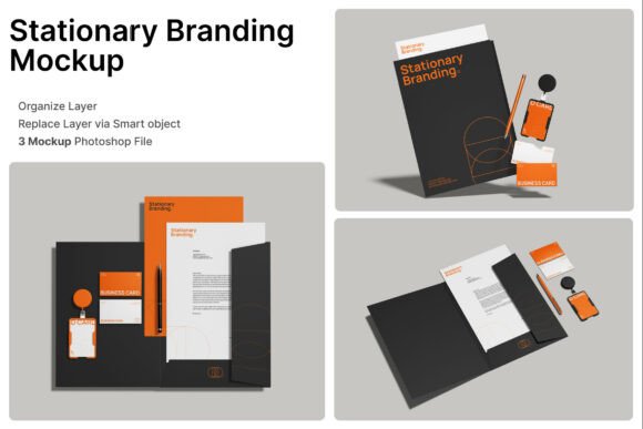 Evaluating the Stationery Branding 3D Mockup for Professional Identity Presentations