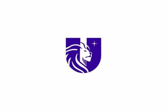 Letter U Lion Head Shield Mascot Logo: A Bold Brand Identity