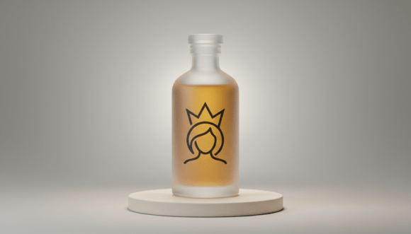 Minimal Crown Beauty Spa Logo – Elegant: Defining Modern Luxury Identity