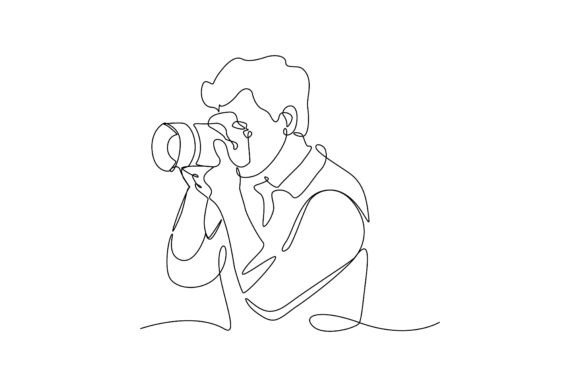 Minimalist One Line Art for Photographers