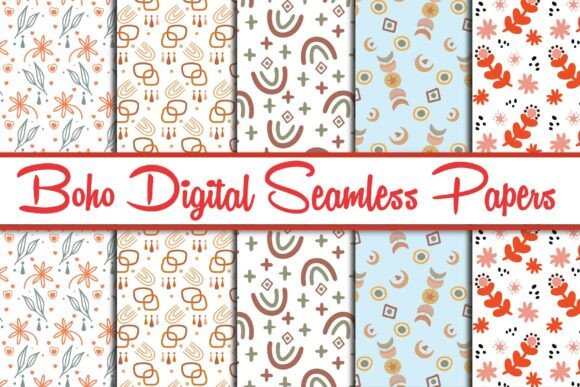 Unlocking Creative Freedom with Digital Boho Seamless Papers Design